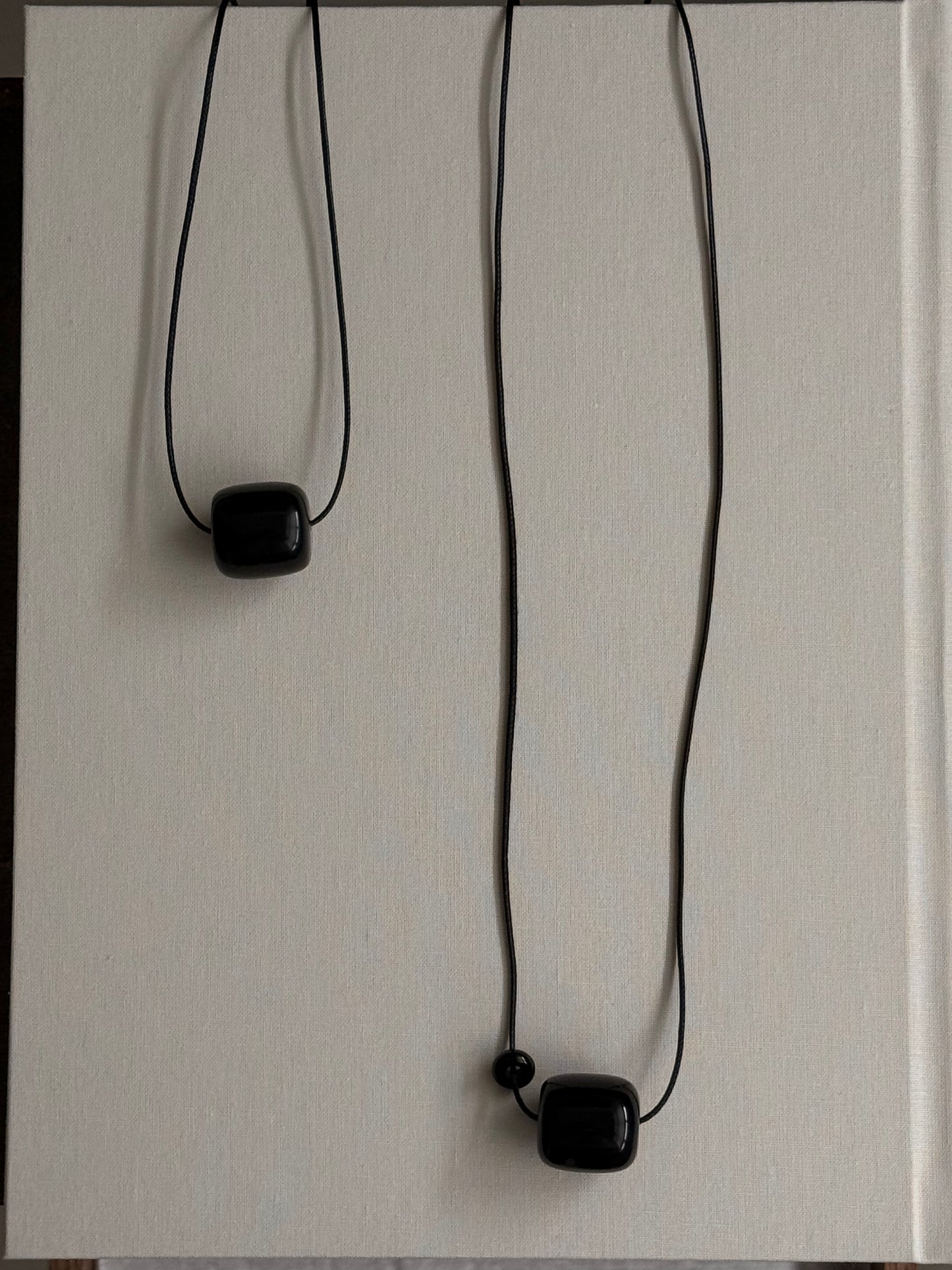 010 NATURAL YAK HORN NECKLACE