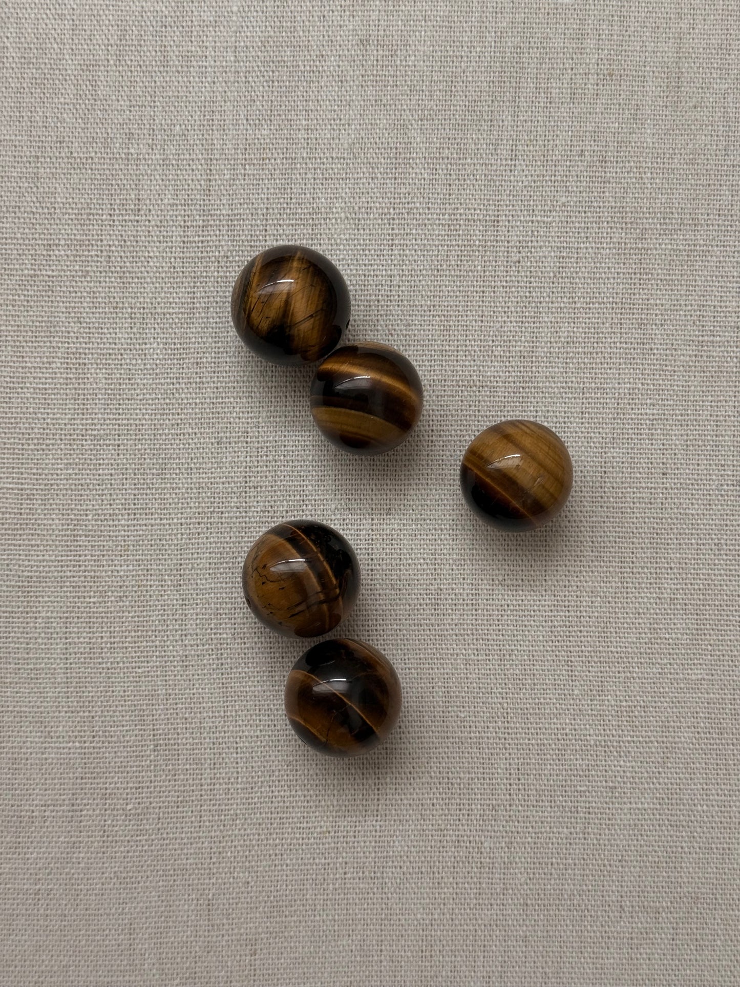 013 TIGER EYE LONG NECKLACE