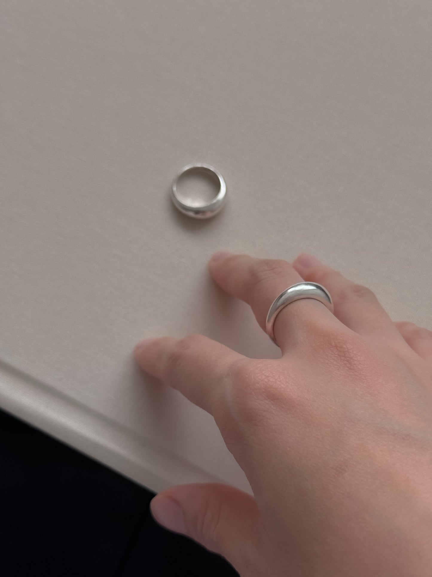 HANDCRAFTED SILVER CLASSIC RING