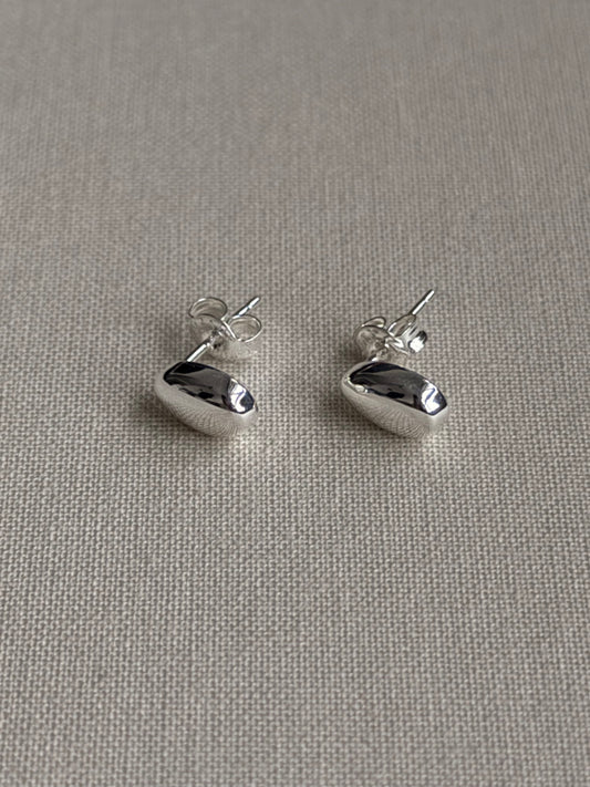 SILVER DROP EARRING
