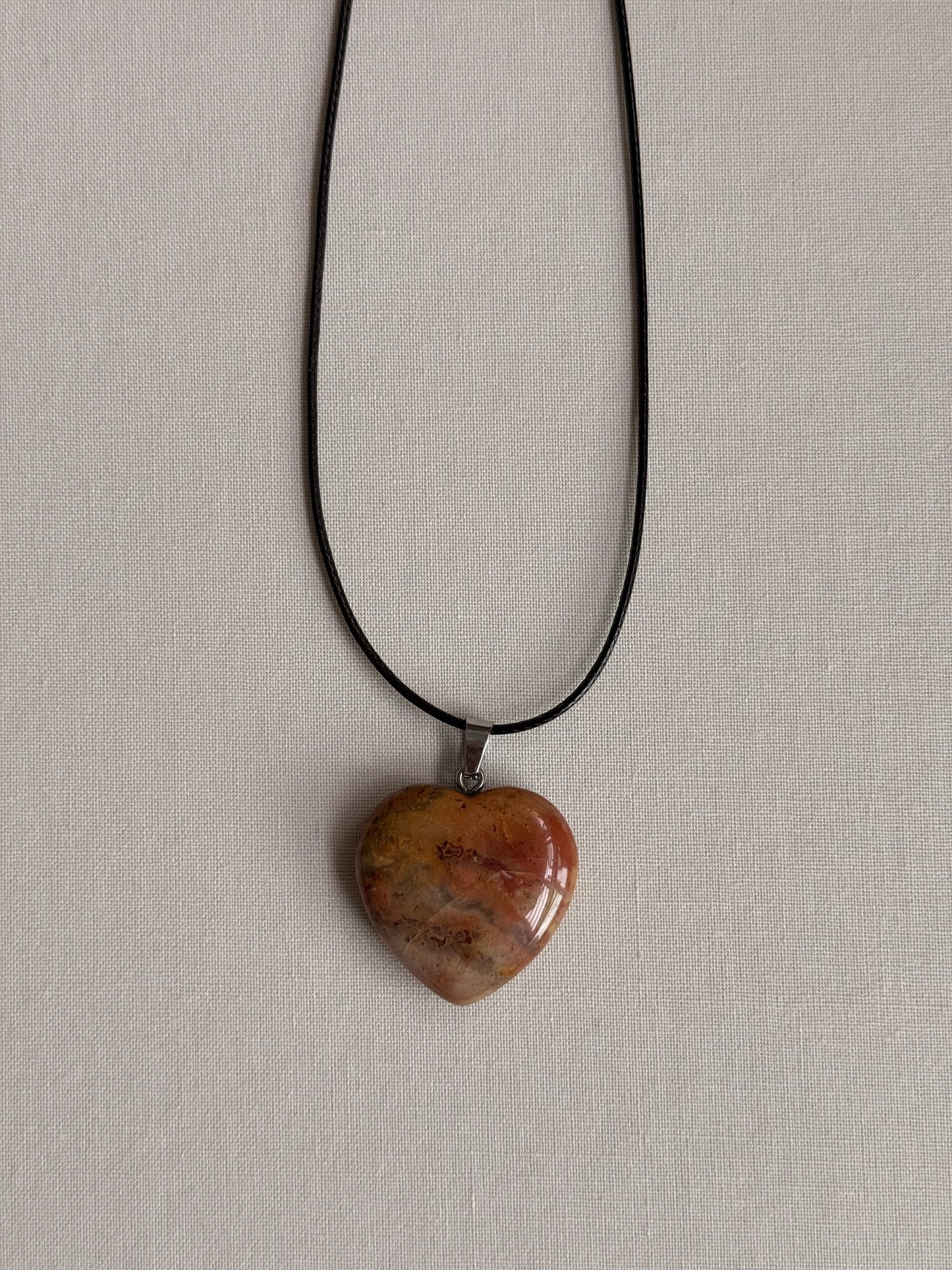 09 CRAZY LACE AGATE NECKLACE