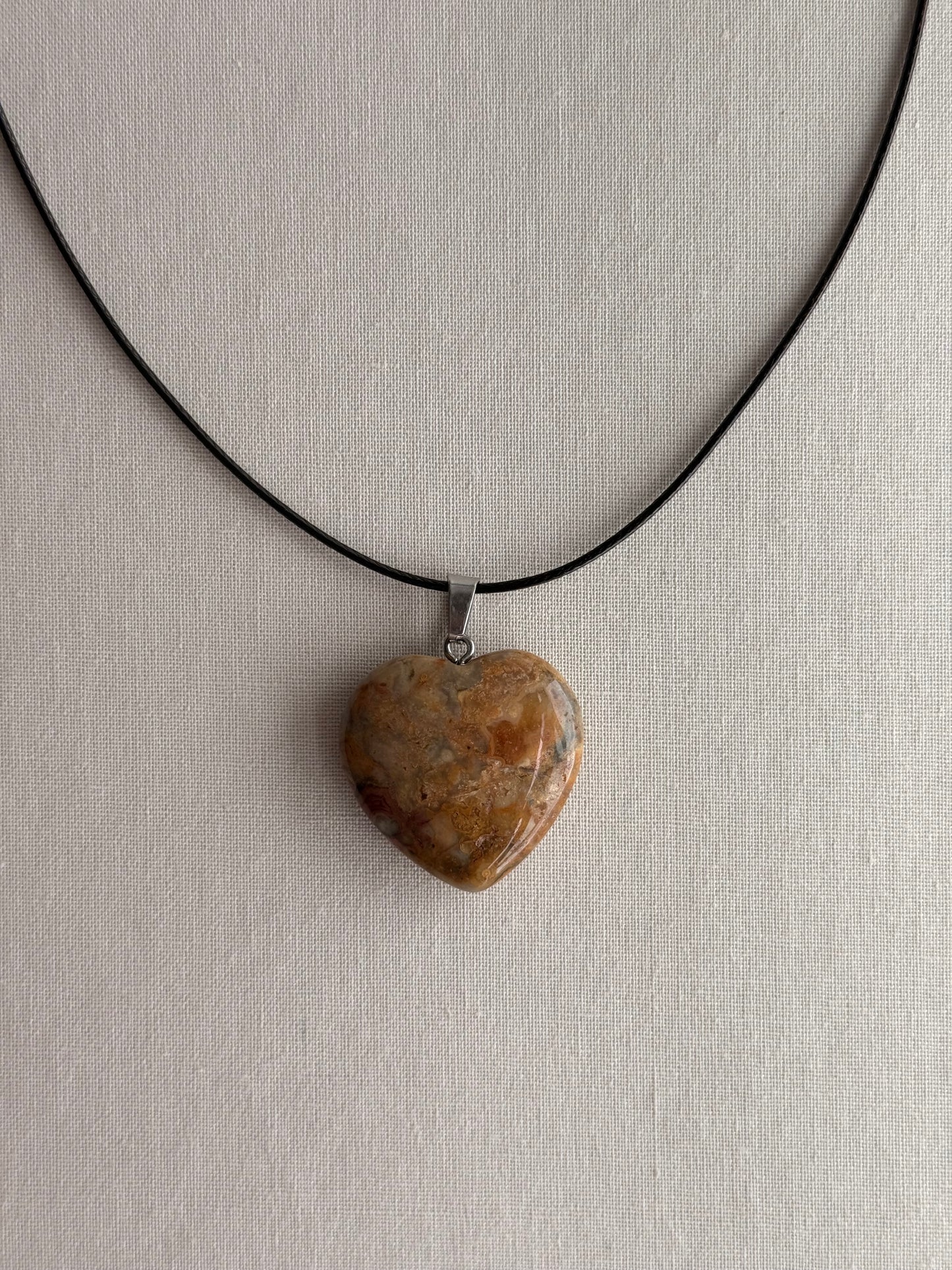 09 CRAZY LACE AGATE NECKLACE