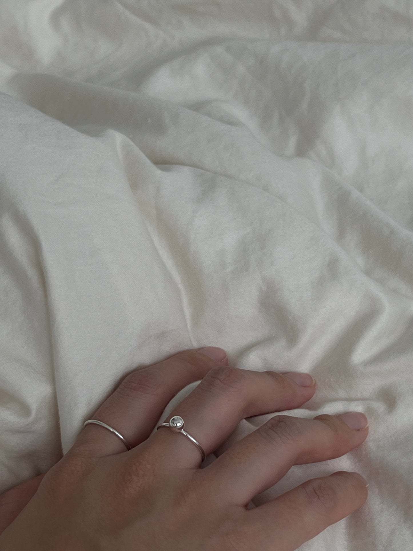 925 SILVER MINI BALL RING