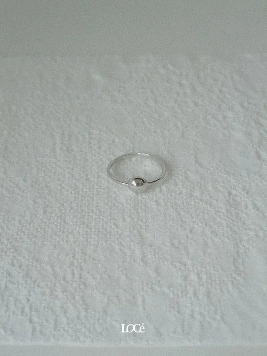 Locé | 925 Silver Mini Ball Ring